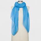 Women's Woven Light Weight Oblong - A New Day Blue