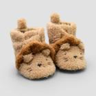 Baby Boys' Lion Constructed Bootie Slippers - Just One You Made By Carter's Tan