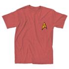 Men's Star Trek Pocket Logo T-shirt - Red