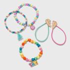 Girls' 5pk Heart Tassel Bracelet Set - Cat & Jack