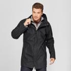 Men's Rubber Rain Jacket - Goodfellow & Co Black