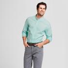 Men's Standard Fit Long Sleeve Woven Button-down Shirt - Goodfellow & Co