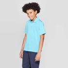 Boys' Golf Polo Shirt - C9 Champion Heather Blue M, Boy's, Size: Medium, Grey Blue