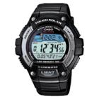 Casio Men's Solar Multi-function Runners Watch - Black (ws220-1a)