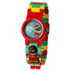 Lego Batman Movie Robin Minifigure Link Watch - Red, Kids Unisex