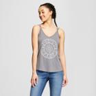 Women's Circle Constellations Graphic Tank Top - Fifth Sun (juniors') Charcoal