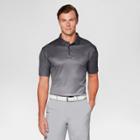 Men's Textured Ombre Golf Polo Shirt - Jack Nicklaus Asphalt Grey