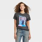 Warner Music Group Women's Lizzo Wavy Portrait Short Sleeve Graphic T-shirt - Black