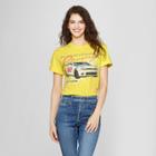 Women's Short Sleeve Camaro Boyfriend Graphic T-shirt - Mighty Fine (juniors') Yellow