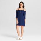 Women's Cold Shoulder Dress - Lily Star (juniors') Blue