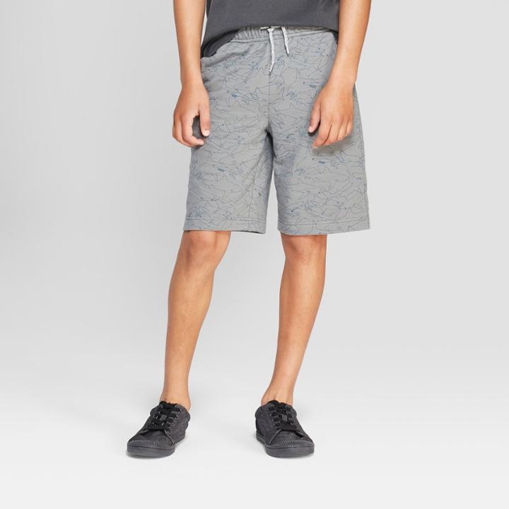 Boys' Knit Pull-on Shorts With Pockets - Cat & Jack Gray