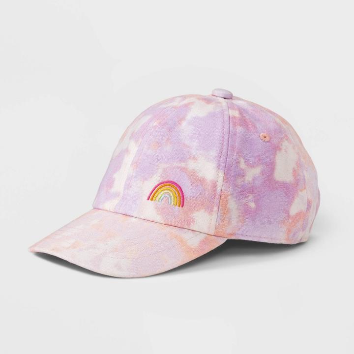 Toddler Girls' Tie-dye Baseball Hat - Cat & Jack 2t-5t, One Color