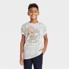 Boys' Marvel Groot Short Sleeve Graphic T-shirt - Off White