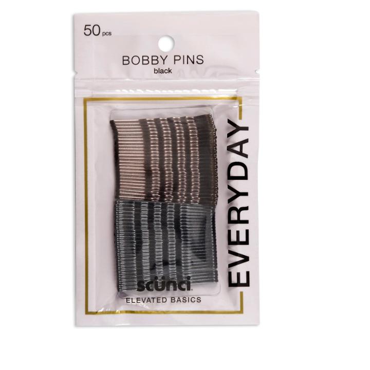 Conair Scunci Bobby Pins Black