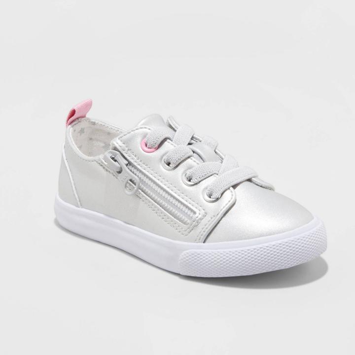 Toddler Girls' Luka Accessible Sneakers - Cat & Jack