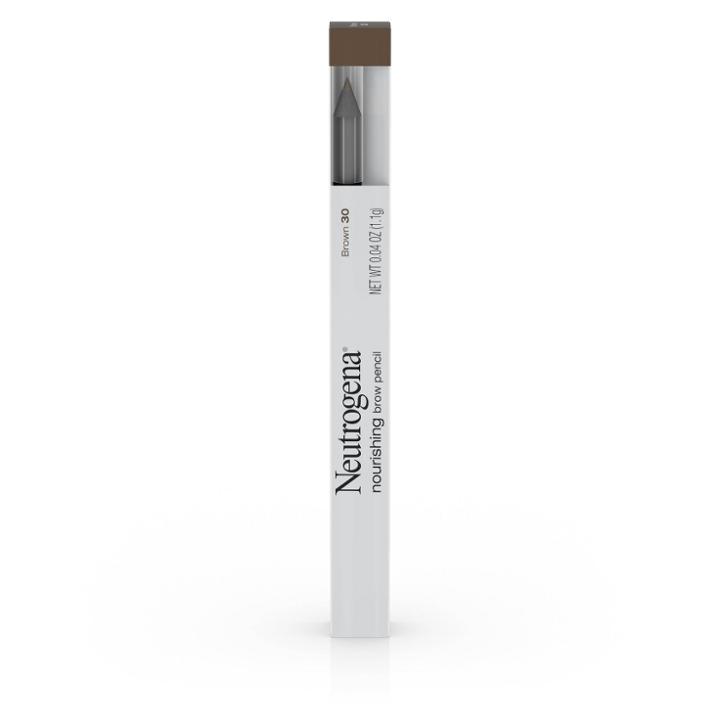 Neutrogena Nourish Brow Pencil Brown 30 Shade - 0.15oz, Adult Unisex