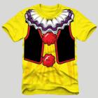 C-life Men's Clown Short Sleeve T-shirt - Yellow