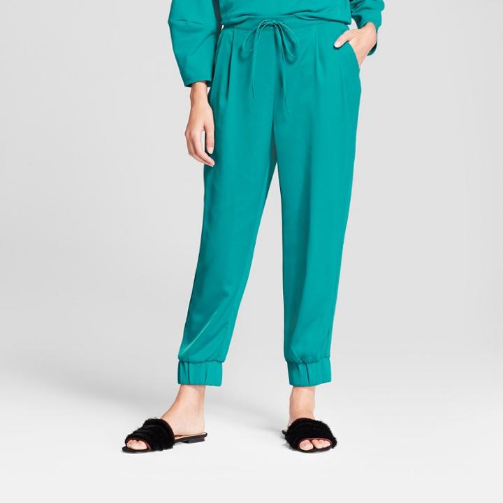 Women's Straight Leg Joggers - Mossimo Turquoise