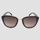 Women's Cateye Sunglasses - A New Day Brown,