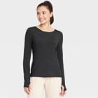 All In Motion Women's Essential Crewneck Long Sleeve T-shirt - All In