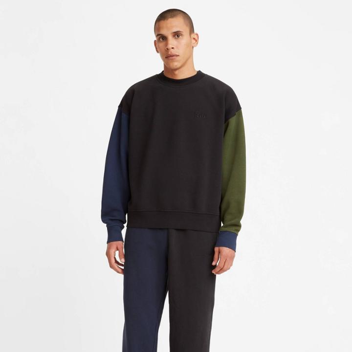 Levi's Men's Crewneck Sweatshirt - Black