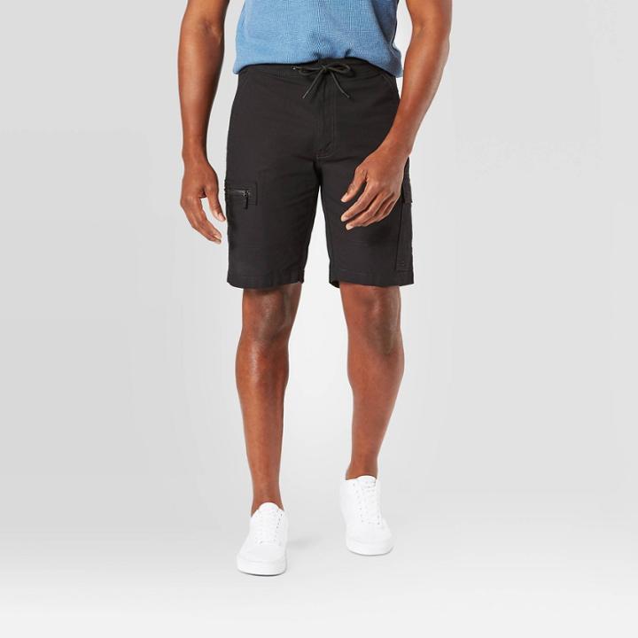 Denizen From Levi's Men's 10 Cargo Shorts - Black