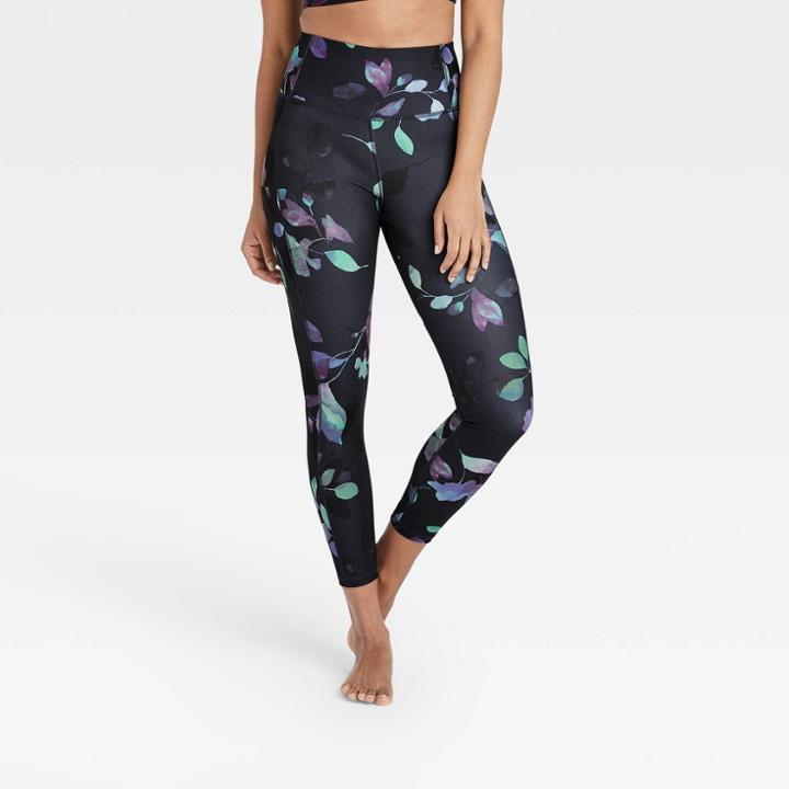 Women's Contour Power Waist High-waisted Leggings 26 - All In Motion Navy