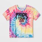 Fifth Sun Pride Gender Inclusive Junior's Extended Size Tie-dye Rainbow Graphic T-shirt - 1xb, Adult Unisex,