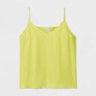 Women's Cami - A New Day Lime Xs, Women's, Green