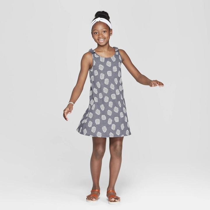 Girls' Tank Knit Dress - Cat & Jack Gray