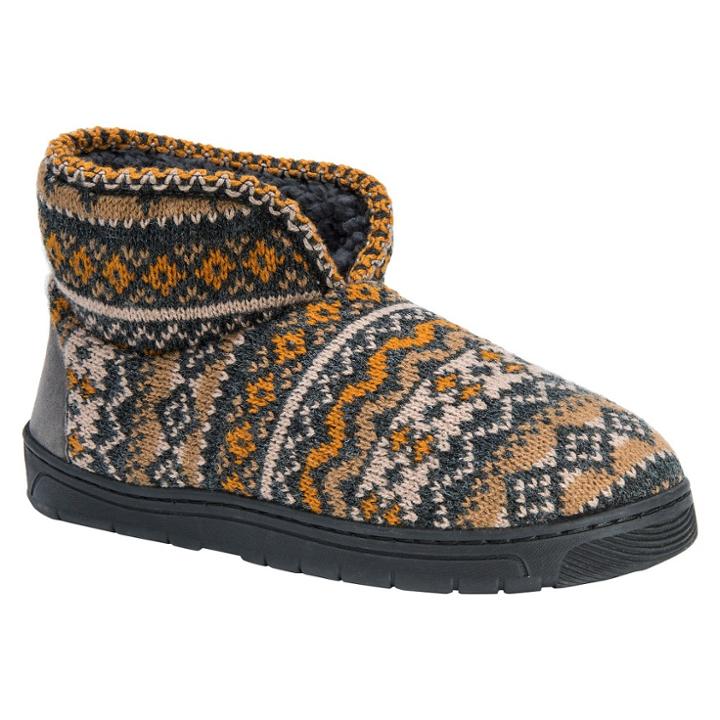 Men's Muk Luks Mark Bootie Slippers - M,