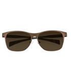 Breed Men's Templar Polarized Sunglasses With Titanium Frame And Carbon Fiber Arms - Brown/brown