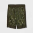 Boys' Basketball Shorts - All In Motion Olive Green
