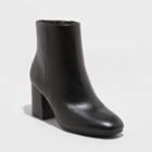 Women's Celeste Mid Shaft Fashion Boots - A New Day Black