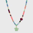 Semi-precious Aventurine Jasper Quartz Beaded Necklace - Universal Thread ,