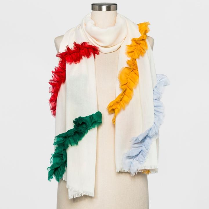 Women's Frill Scarf - Who What Wear,