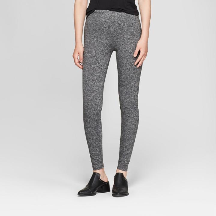 Women's Super Soft New Fabric Ankle Leggings - Xhilaration Heather Gray