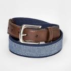 Boys' Chambray Belt - Cat & Jack Blue M, Boy's,