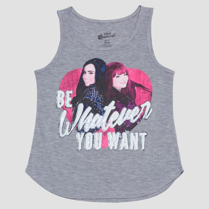 Target Girls' Descendants 2 Tank Top - Heather Gray