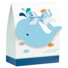 Creative Converting 12ct Blue Baby Whale Favor Bags,