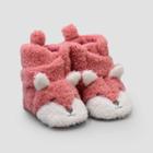 Baby Girls' Fox Constructed Bootie Slippers - Just One You Made By Carter's Pink