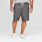 Men's Big & Tall 11 Regular Fit Lounge Shorts - Goodfellow & Co Railroad Gray
