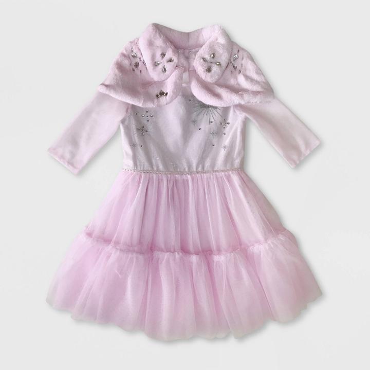 Girls' Disney Princess Dress Set - Pink 3 - Disney