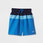 Speedo Boys' Colorblock Swim Trunks - Blue