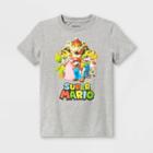Boys' Super Mario Short Sleeve Graphic T-shirt - Gray
