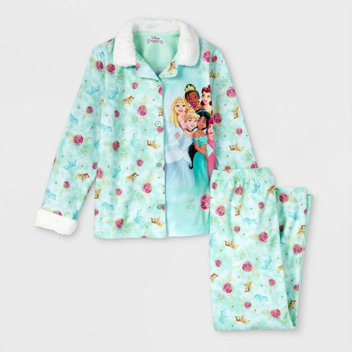 Girls' Disney Princess 2pc Pajama