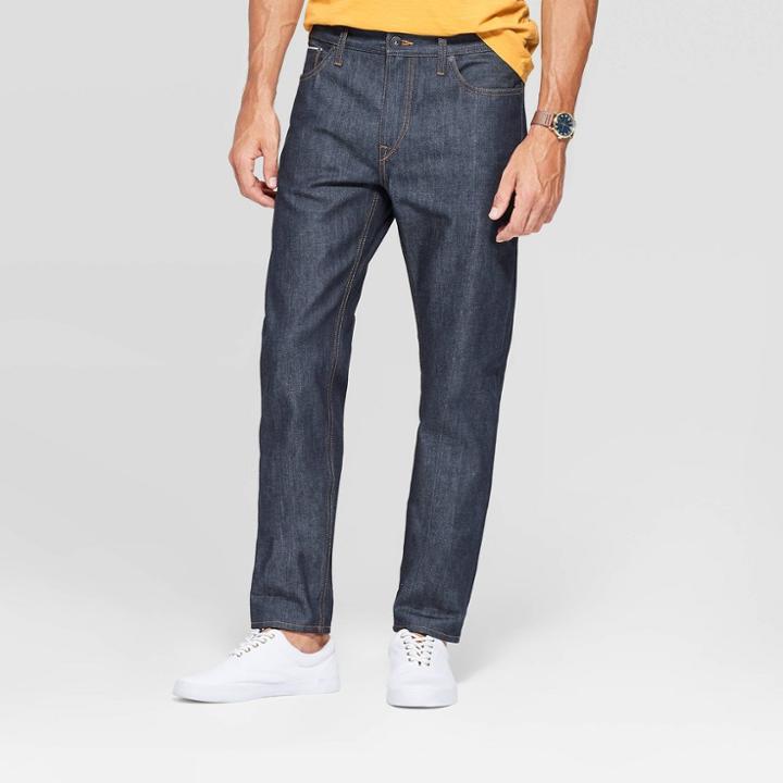 Men's 34 Slim Jeans - Goodfellow & Co Indigo (blue)