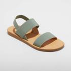 Women's Adelaide Elastic Ankle Strap Sandals - Universal Thread Green