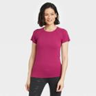 Women's Seamless Short Sleeve T-shirt - All In Motion Cranberry