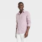 Men's Stretch Oxford Long Sleeve Button-down Shirt - Goodfellow & Co Red